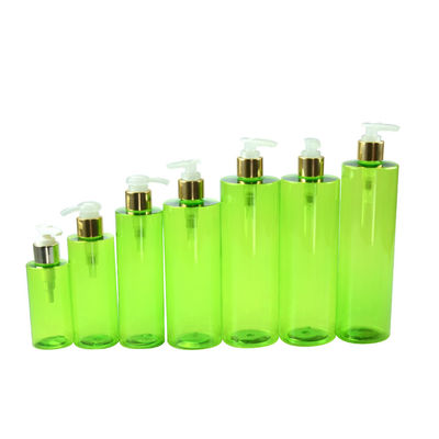 30ML To 1000ML Plastic Lotion Shower Gel Container Pet Cylinder Bottle For Cosmetic