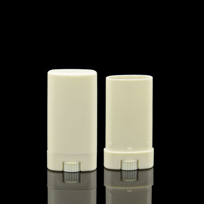 ODM 15ml Deodorant Stick Oval Cosmetic Bottle 15g Empty Gel Flat Oval For Gel