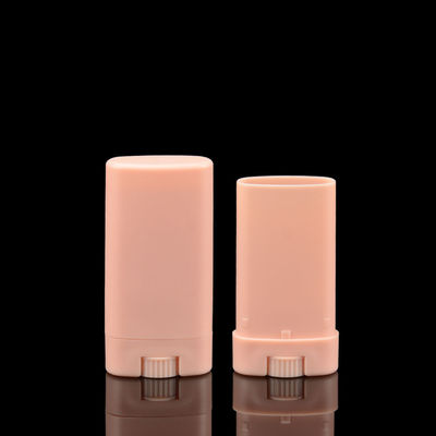ODM 15ml Deodorant Stick Oval Cosmetic Bottle 15g Empty Gel Flat Oval For Gel