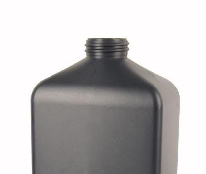 950ml 32/410 PE Cosmetic Bottle Flat Square HDPE Skin Care Pump Bottle