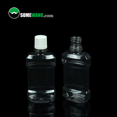 100ml / 250ml / 500ml Cosmetic PET Bottle Customized Mouthwash Bottle