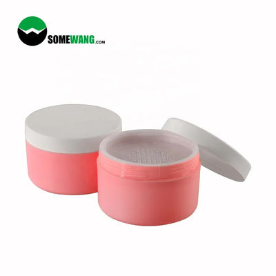 Empty Compact Loose Powder Container Makeup Cosmetic PP Packaging Jar