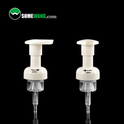 40/410 Recycled PP Plastic Skin Care Fine Foam Dispenser Pump For Hand Face Wash Clean