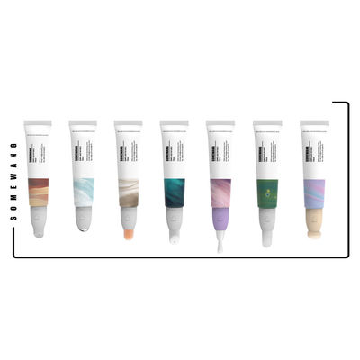 15ml Screw Caps Brush Head Lip Gloss Tube Cosmetic Packaging Container Tube