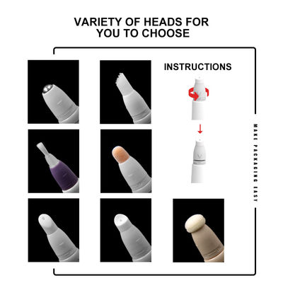 15ml Screw Caps Brush Head Lip Gloss Tube Cosmetic Packaging Container Tube
