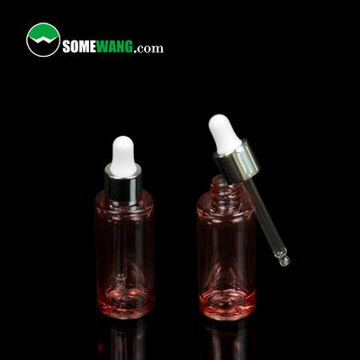 Empty PETG Dropper Bottle 10ml 30ml 40ml Essential Oil Bottle With Squeeze Tube Dropper
