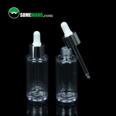 Empty PETG Dropper Bottle 10ml 30ml 40ml Essential Oil Bottle With Squeeze Tube Dropper